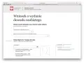 Formularz wniosku o dowód osobisty. Zastanawiasz się, ile czeka się na dowód? Tutaj wybierasz powód, urząd odbioru i dodajesz zdjęcie.