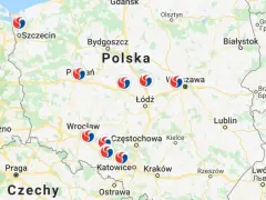 Mapa Polski z zaznaczonymi punktami. Czy autostrada A2 jest płatna? Sprawdź na mapie!