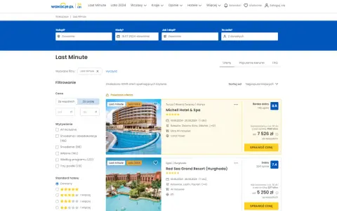Last Minute oferty z kodem rabatowym. Znajdź wymarzone wakacje last minute, np. do Turcji lub Egiptu.