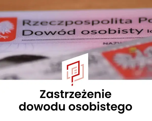Zgubiony dowód osobisty? Zastrzeżenie dokumentu to pierwszy krok. Na zdjęciu fragment polskiego dowodu.