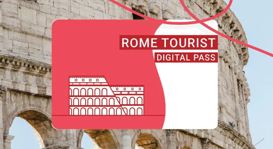 Cyfrowa karta turystyczna Rzymu z Koloseum. Twój roma pass do zwiedzania Wiecznego Miasta.