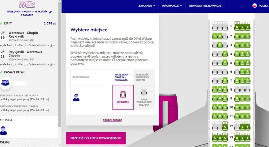 Jak przebukować bilet Wizz Air? Poradnik, koszty i WIZZ Flex