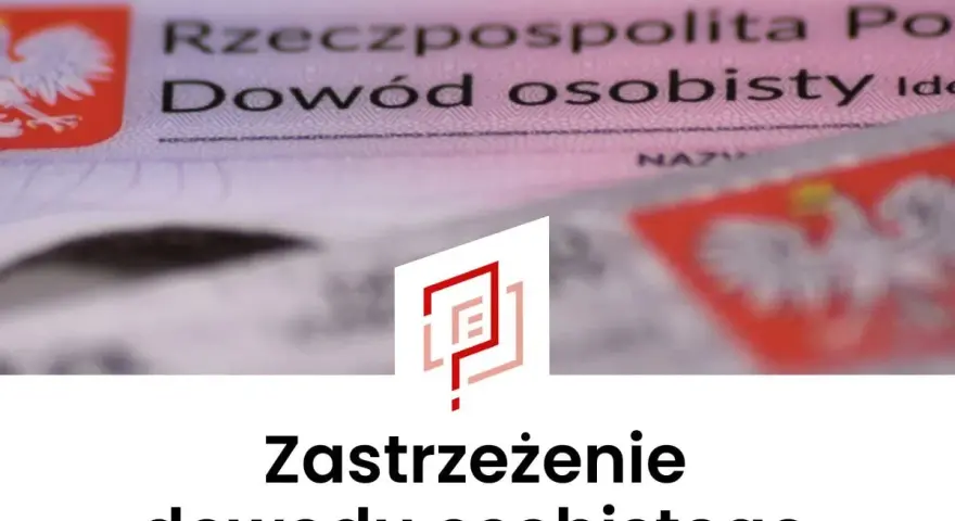 Zgubiony dowód osobisty? Zastrzeżenie dokumentu to pierwszy krok. Na zdjęciu fragment polskiego dowodu.