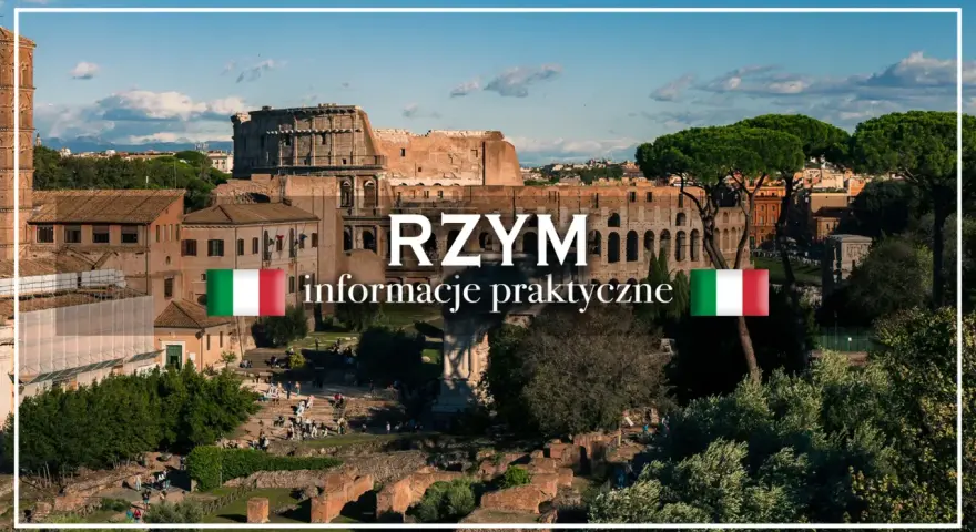 Widok na Koloseum w Rzymie. Planujesz loty Lublin Rzym? Znajdź praktyczne informacje o podróży.