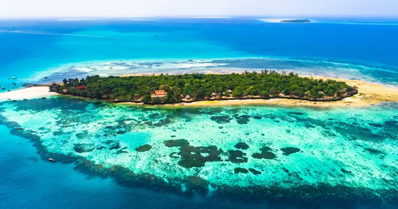 Mapa lotów z przesiadkami na Zanzibar